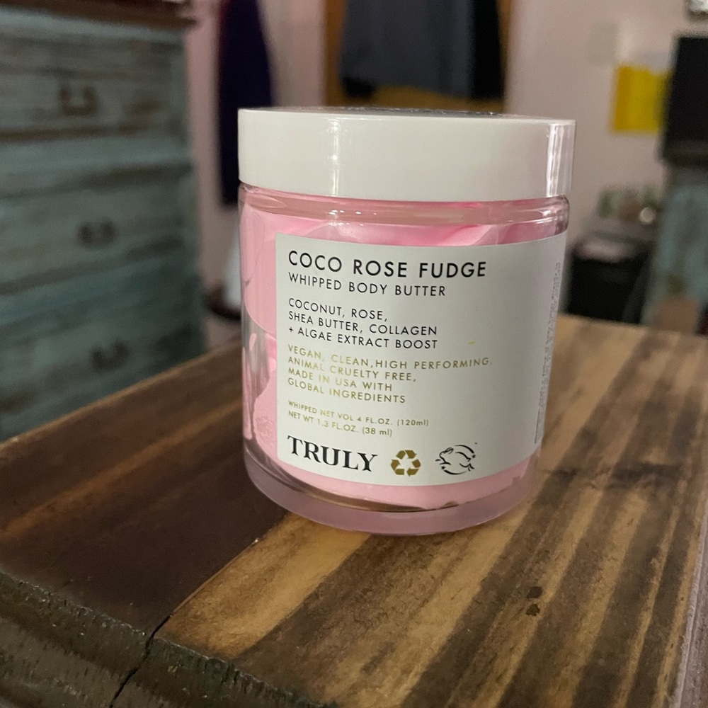 Truly coco rose fudge